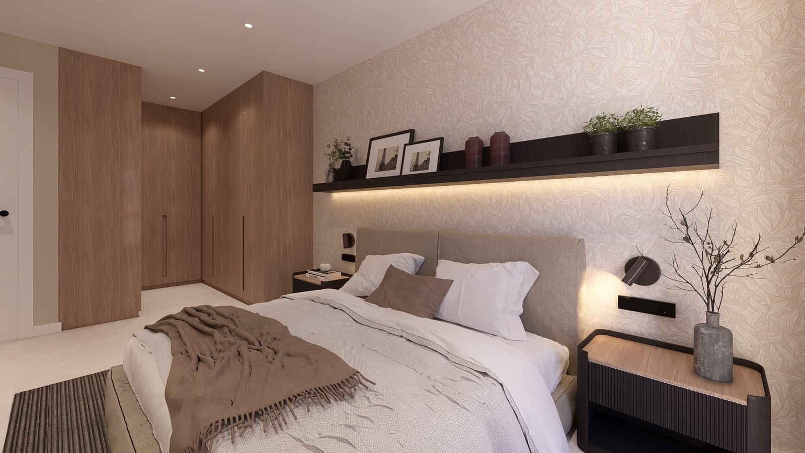 Dormitorio 2 en suite del chalet en Campo y Santibáñez, León
